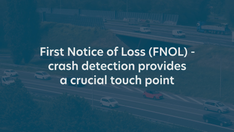Crash detection provides a crucial customer touchpoint